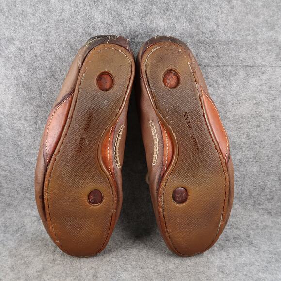 Ryan Rowe Shoes Mens 12 Casual Sneakers Leather Lace Up Brown Round Toe Flat - Picture 10 of 13